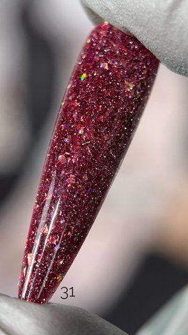 Гель-лак світловідбивний Saga Fiery Gel №31 10 мл фото