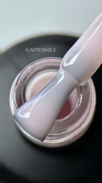 SAGA professional Base Elastic з пензликом 2 (молочний рожевий), 15 мл SAGA professional Base Elastic з пензликом 2 (молочний рожевий), 15 мл фото