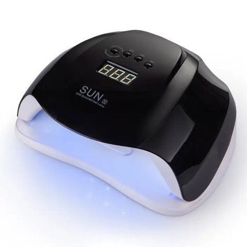 Лампа для манікюру SUN X 54W MIRROR Blue LED/UV для полімеризації sunx54 mirror blue фото