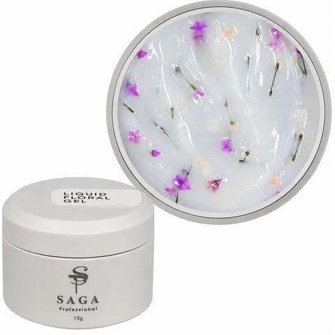 Гель для нігтів SAGA Professional Liquid Floral Gel, 06, 15 мл Гель для нігтів SAGA Professional Liquid Floral Gel, 06, 15 мл фото