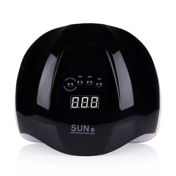 Лампа для манікюру SUN X 54W MIRROR Blue LED/UV для полімеризації sunx54 mirror blue фото