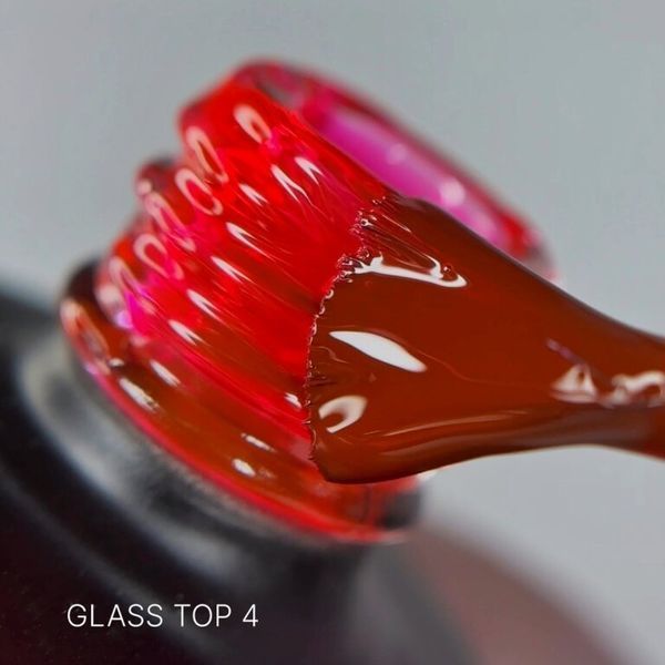 SAGA professional Вітражний топ без липкого шару GLASS 04, 10 мл SAGA professional Вітражний топ без липкого шару GLASS 04, 10 мл фото