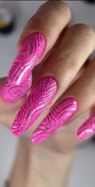 SAGA professional Platinum Gel № 03 (сріблястий, металік), 5 мл фото