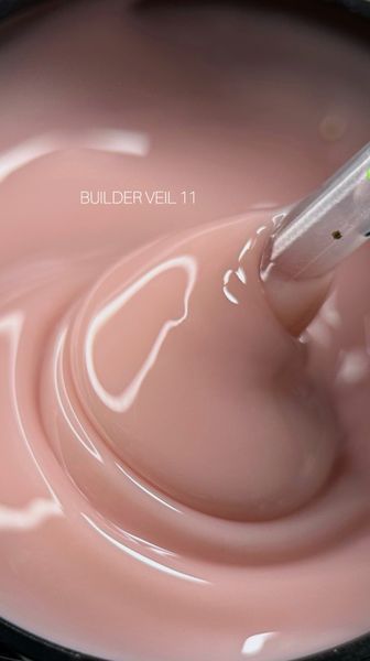 Гель для нарощування Saga Professional Builder Gel Veil 11. рожевий нюд. 15 мл фото