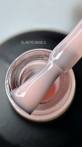 SAGA professional Base Elastic з пензликом 3 (персиковий), 15 мл фото
