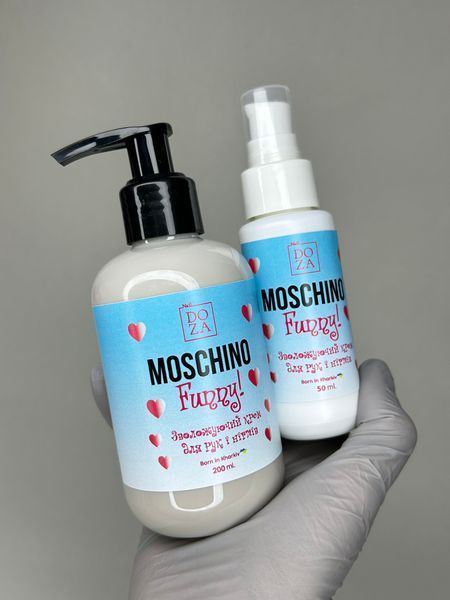 Зволожуючий крем для рук з сечовиною ''Moschino Funny" 200 ml (парфумований) Зволожуючий крем для рук з сечовиною ''Moschino Funny" 200 ml (парфумований) фото