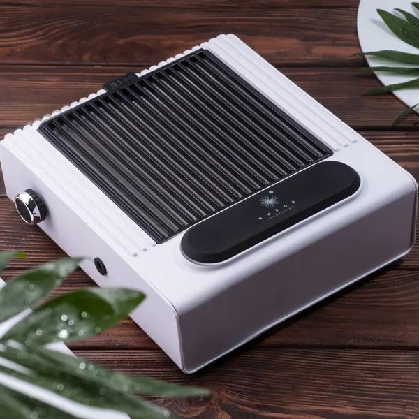Витяжка для манікюру Bucos Cyclone V1 з НЕРА-фільтром 100 W (біла) фото