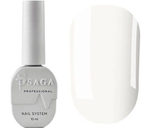 SAGA Top Ivory Молочний топ без липкого шару, 10 мл  SAGA Top Ivory Молочний топ без липкого шару, 10 мл фото