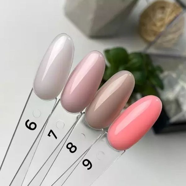 Рідкий гель для нігтів Saga Liquid gel №09, персик, 15 мл фото