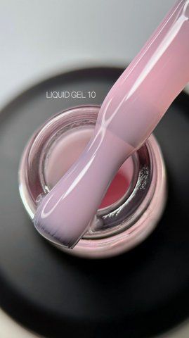 Рідкий гель для нігтів Saga Liquid gel №10, вершково-рожевий, 15 мл Рідкий гель для нігтів Saga Liquid gel №10, вершково-рожевий, 15 мл фото