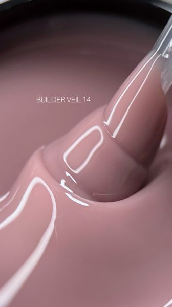 Гель для нарощування Saga Professional Builder Gel Veil 14. лілово-рожевий. 15 мл Гель для нарощування Saga Professional Builder Gel Veil 14. лілово-рожевий. 15 мл фото