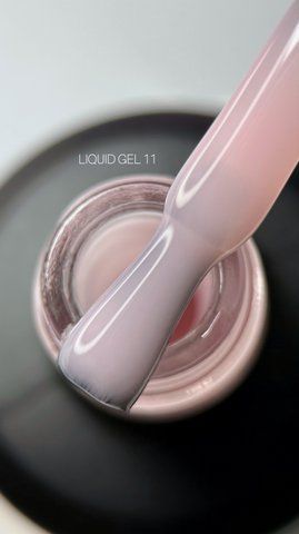 Рідкий гель для нігтів Saga Liquid gel №11, персиково-рожевий, 15 мл Рідкий гель для нігтів Saga Liquid gel №11, персиково-рожевий, 15 мл фото