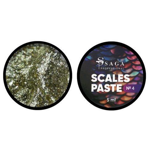 Гель-паста без липкого шару Saga Professional Scales Paste 04 5 мл Гель-паста без липкого шару Saga Professional Scales Paste 04 5 мл фото