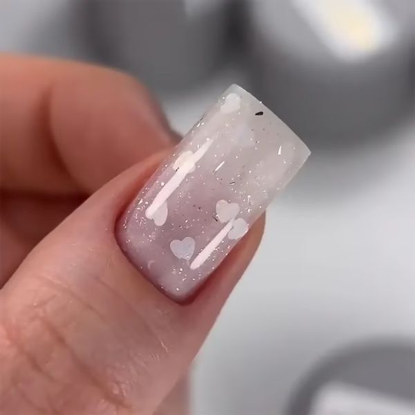 Гель для нарощування SAGA Professional Builder Gel Heart молочний №01 15 мл Гель для нарощування SAGA Professional Builder Gel Heart молочний №01 15 мл фото