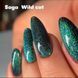 SAGA professional гель-лак WILD CAT 01 (бірюзово-зелений), 9 мл фото 3
