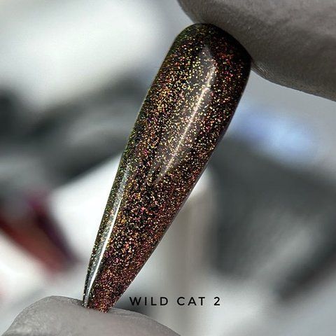 SAGA professional гель-лак WILD CAT 02 (фіолетовий з жовтим), 10 мл SAGA professional гель-лак WILD CAT 02 (фіолетовий з жовтим), 9 мл фото