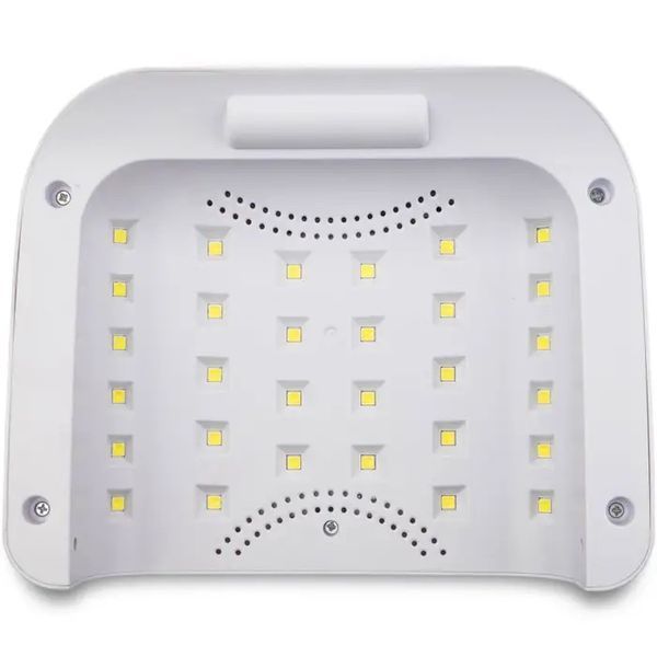 Лампа для манікюру LEDME 5B 120W SILVER з акумулятором фото