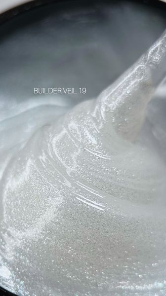 Гель для нарощування Saga Professional Builder Gel Veil 19 молочні перли з перламутром Гель для нарощування Saga Professional Builder Gel Veil 19 молочні перли з перламутром фото