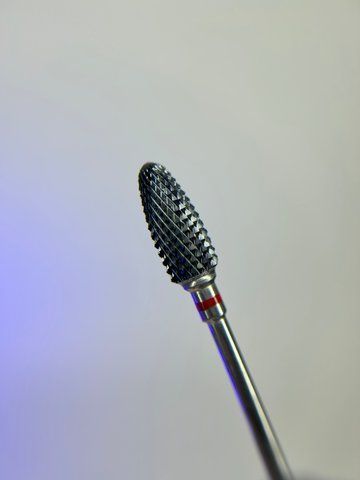 Керамічна фреза Flame  Black червона Керамічна фреза Flame Black ST червона  фото
