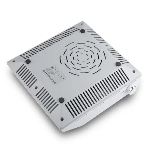 Витяжка для манікюру Bucos Cyclone V2 White з НЕРА-фільтром 100W фото