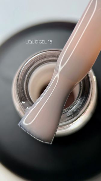 Рідкий гель Saga Professional Liquid Gel 16. латте. 15 мл фото