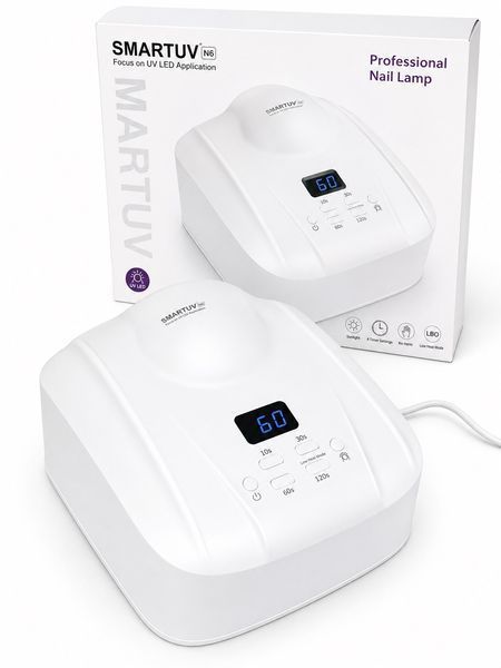 Лампа для манікюру SMARTUV N6, з отвором для великого пальця, 72 Вт Лампа для манікюру SMARTUV N6, з отвором для великого пальця, 72 Вт фото