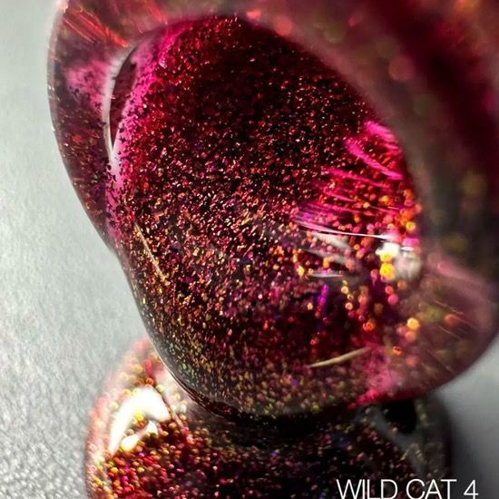 SAGA professional гель-лак WILD CAT 04 (рожевий з жовтим),10 мл. фото
