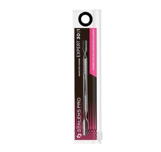 Лопатка маникюрная STALEKS EXPERT 30 TYPE 1PE-30/1 скругленный широкий пушер+скругленный пушер EXPERT 30 TYPE 1  фото