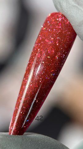 Saga Professional Гель-лак Fiery gel №42 фото
