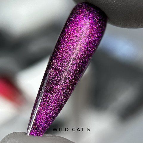 SAGA professional гель-лак WILD CAT 05 (малиново-фіолетовий з жовтим), 10 мл SAGA professional гель-лак WILD CAT 05 (малиново-фіолетовий з жовтим), 10 мл фото