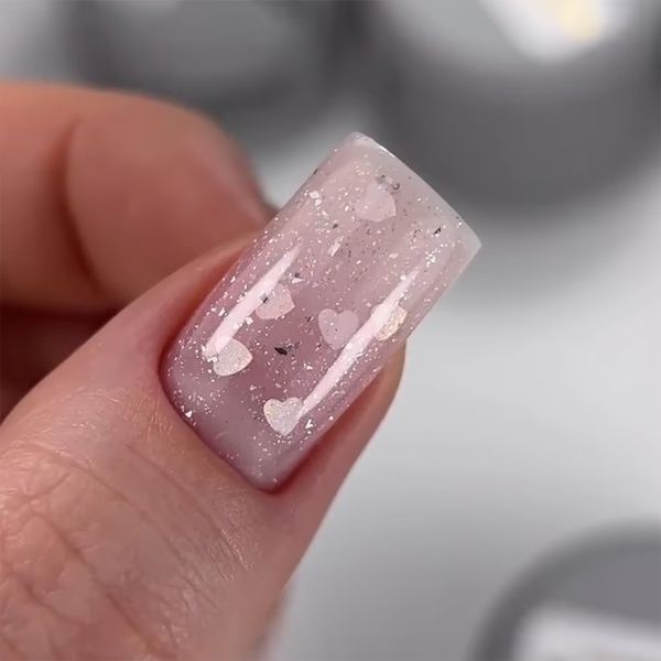 Гель для нарощування SAGA Professional Builder Gel Heart лілово-рожевий №05 15 мл Гель для нарощування SAGA Professional Builder Gel Heart лілово-рожевий №05 15 мл фото