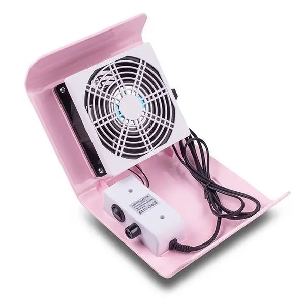 Витяжка для манікюру Simei 858-2А Pink 40 W (мішкова) фото