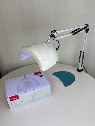 UV/LED-лампа для педикюру на штативі SUNUV 1 (ОРИГІНАЛ), 48 Вт, Біла  UV/LED-лампа для педикюру на штативі SUNUV 1 (ОРИГІНАЛ), 48 Вт, Біла  фото