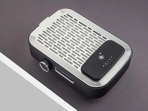 Витяжка Bucos Cyclone V3-B BLACK з фільтром НЕРА й акумулятором 100 W для манікюру Cyclone V3-B BLACK фото