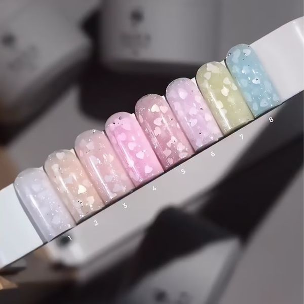 Гель для нарощування SAGA Professional Builder Gel Heart бузковий №06 15 мл Гель для нарощування SAGA Professional Builder Gel Heart бузковий №06 15 мл фото