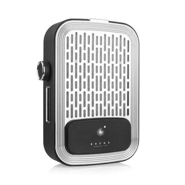Витяжка Bucos Cyclone V3-B BLACK з фільтром НЕРА й акумулятором 100 W для манікюру Cyclone V3-B BLACK фото
