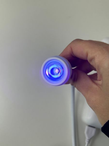 USB Ліхтарик на прищепці для просушування на верхні форми та гелеві гіпси 5W чорний USB Ліхтарик на прищепці для просушування на верхні форми та гелеві гіпси 5W чорний фото