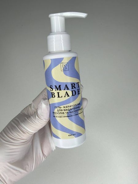 Гель-кератолитик для удаления мозолей и натоптышей Smart Blade NailDoza Гель-кератолітик для видалення мозолів і натоптишів Smart Blade NailDoza фото