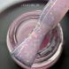SAGA Professional LIQUID GEL №25 Гель для наращивания розовый 15 мл до 120 дней Рідкий гель SAGA Liquid Gel №25 напівпрозорий ніжно-рожевий з блискітками, 15 мл фото 2