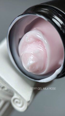 SAGA professional STIFF Gel гель-желе Milk Rose (молочна троянда) 15 мл SAGA professional STIFF Gel гель-желе Milk Rose (молочна троянда) фото