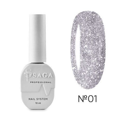 Светоотражающий Топ Saga Fiery Top, 10 мл Світловідбиваючий Топ Saga Fiery Top, 10 мл фото