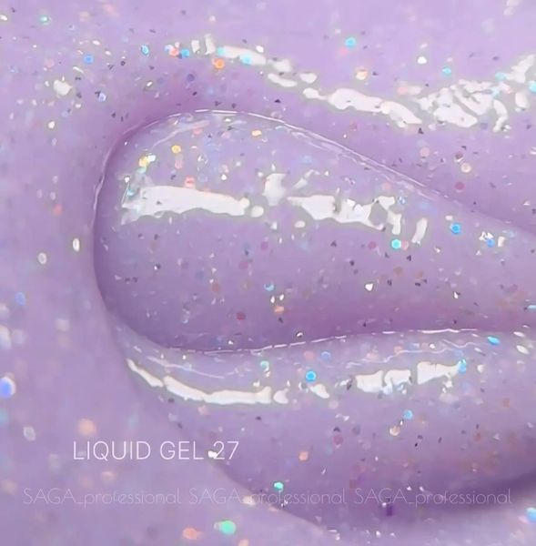 Рідкий гель для нарощування Saga Liquid Gel №27 15 мл  Рідкий гель для нарощування Saga Liquid Gel №27 15 мл  фото