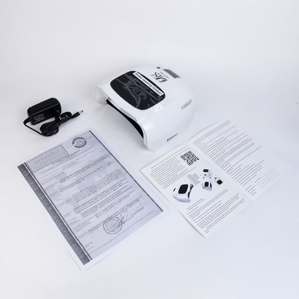 Elis UV PRO ONE дзеркальна лампа для манікюру UV/LED біла з дисплеєм Лампа для манікюру, педикюру і нарощування нігтів ELIS_UV Pro ONE фото
