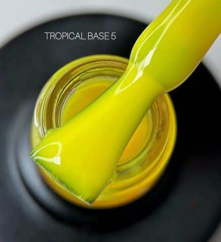 SAGA professional tropical BASE з пензликом 5 (жовтий, неоновий), 9 мл SAGA professional tropical BASE з пензликом 5 (жовтий, неоновий), 9 мл фото