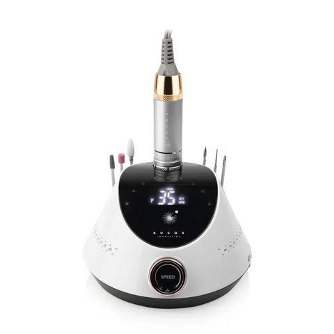 Фрезер для манікюру Bucos Nail Drill X2 PRO WHITE PEARL 65 ватів, 35 000 об./хв. Фрезер для манікюру Bucos Nail Drill X2 PRO WHITE PEARL 65 ватів, 35 000 об./хв. фото