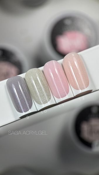 Акрил-гель Saga Professional Acryl Gel 01 прозорий, 13 мл фото