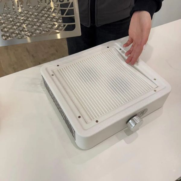 Професійний настільний пилозбірник для манікюру Dustwell Air Dust 108 W Професійний настільний пилозбірник для манікюру Dustwell Air Dust 108 W фото