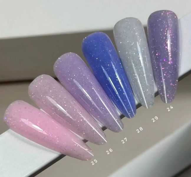 SAGA professional LIQUID GEL 29 (білий з блискітками, світловідбиваючий), 15 мл Рідкий гель для нарощування Saga Liquid Gel №29 15 мл  фото